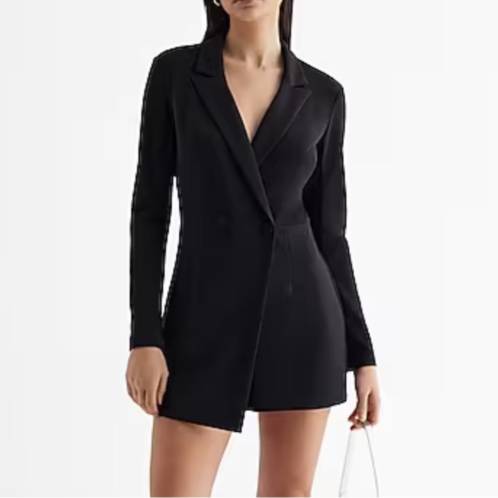 Express NWT Black Romper | S